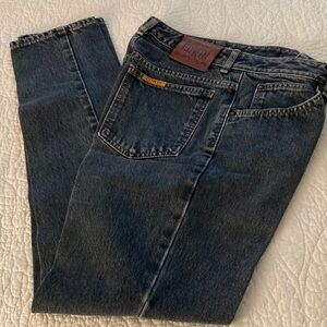 Edwin Women's black Straight Leg Jeans, waist 29, length 30.